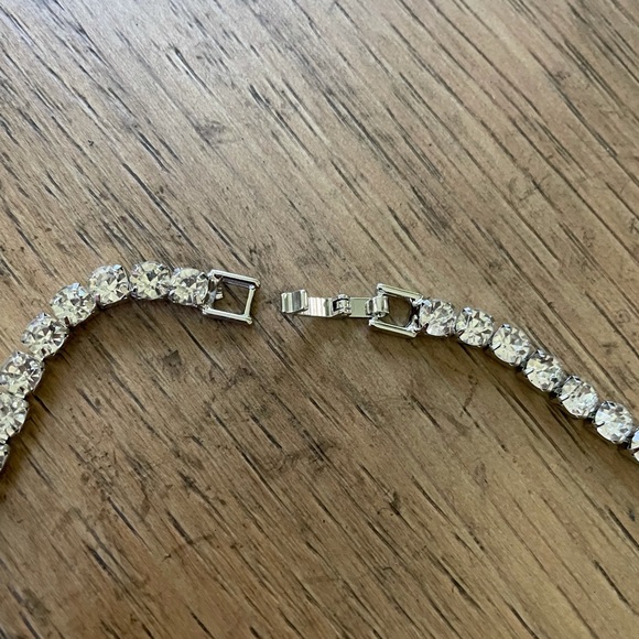 Rhinestone TENNIS Necklace 20” - Picture 5 of 7